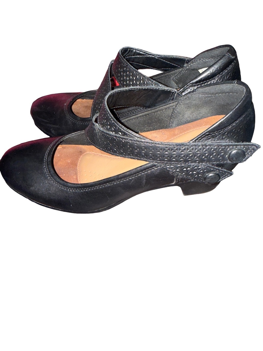 Rockport Cobb Hill Women's Size 8 Black Kailyn Asymmetrical Mary Jane Pumps